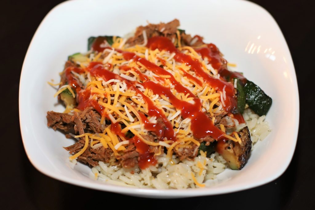 Shredded Beef Burrito Bowls Four Sisters Eat